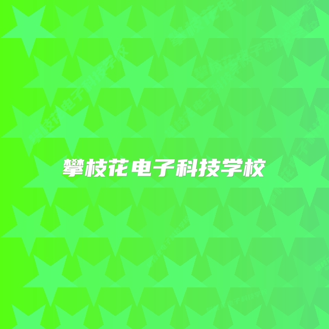 攀枝花电子科技学校